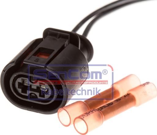 SenCom 6650130 - Ремонтний комплект кабелю, датчик частоти обертання колеса autocars.com.ua