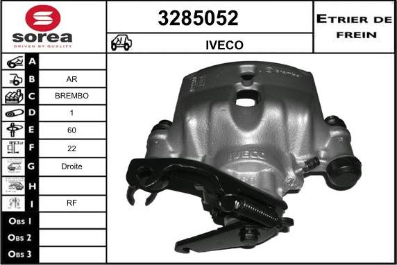 Sera 3285052 - Тормозной суппорт autodnr.net