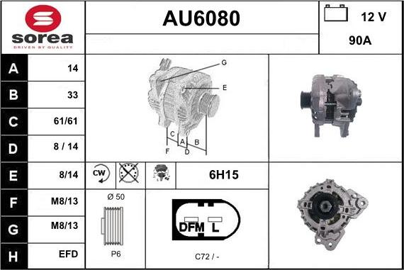 Sera AU6080 - Генератор autodnr.net