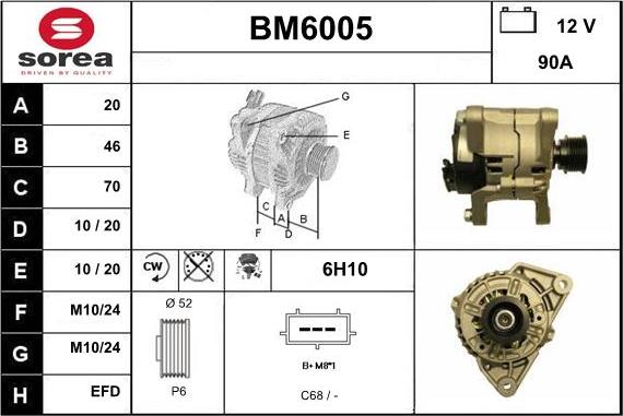 Sera BM6005 - Генератор autocars.com.ua