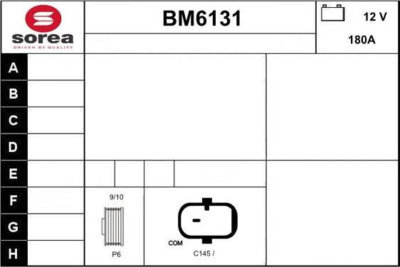 Sera BM6131 - Генератор autocars.com.ua