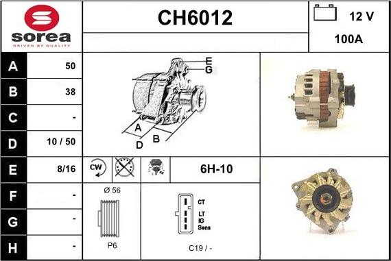 Sera CH6012 - Генератор autodnr.net