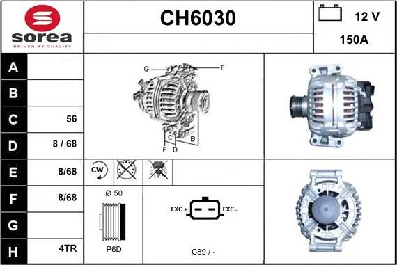 Sera CH6030 - Генератор autocars.com.ua