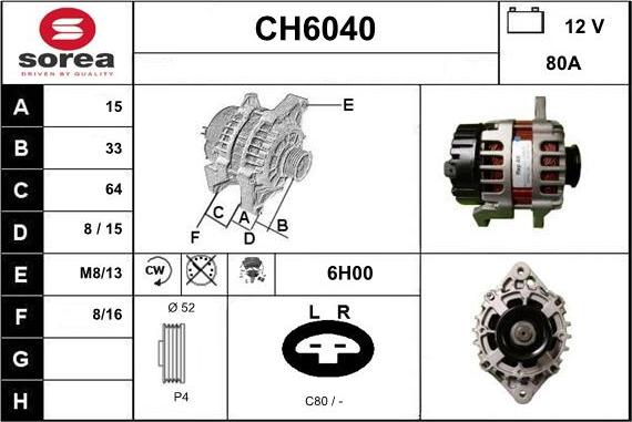 Sera CH6040 - Генератор autodnr.net