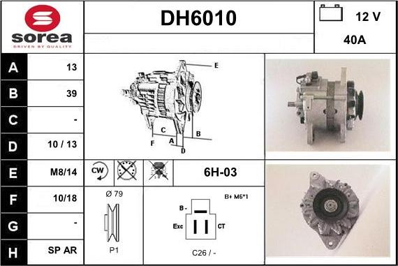 Sera DH6010 - Генератор autocars.com.ua