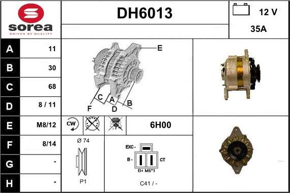 Sera DH6013 - Генератор autodnr.net