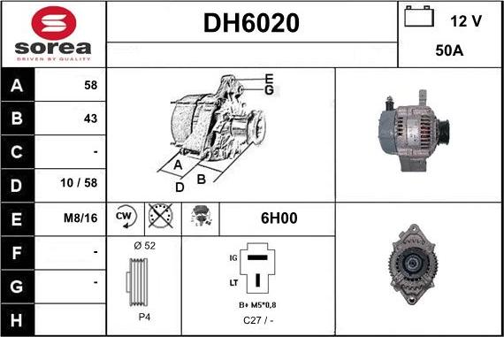 Sera DH6020 - Генератор autodnr.net