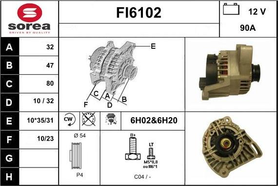 Sera FI6102 - Генератор autocars.com.ua