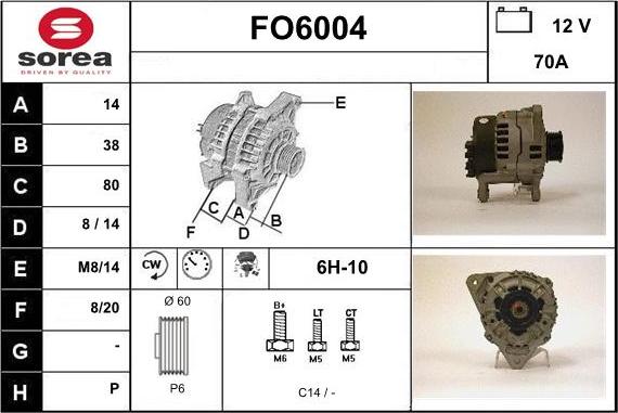 Sera FO6004 - Генератор autodnr.net