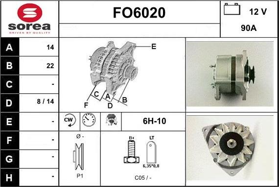 Sera FO6020 - Генератор autocars.com.ua