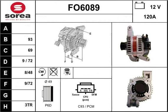 Sera FO6089 - Генератор autodnr.net