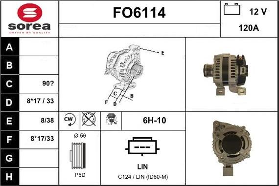 Sera FO6114 - Генератор autodnr.net