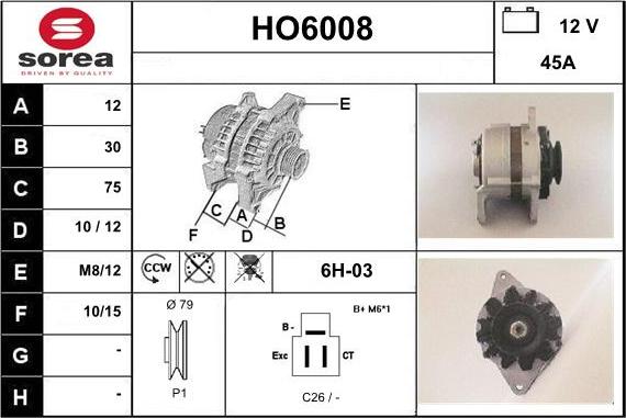 Sera HO6008 - Генератор autodnr.net