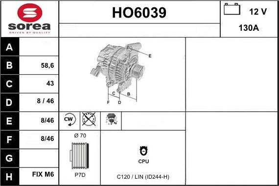 Sera HO6039 - Генератор autodnr.net