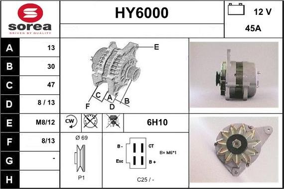 Sera HY6000 - Генератор autocars.com.ua