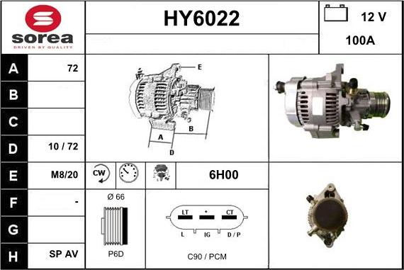 Sera HY6022 - Генератор autocars.com.ua