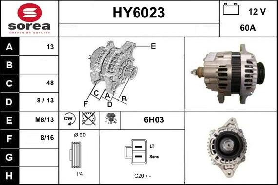 Sera HY6023 - Генератор autocars.com.ua