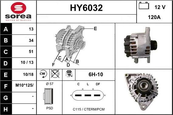 Sera HY6032 - Генератор autocars.com.ua