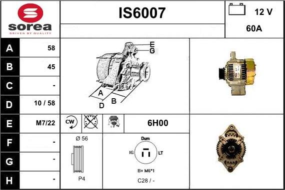 Sera IS6007 - Генератор autodnr.net