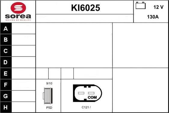 Sera KI6025 - Генератор autocars.com.ua
