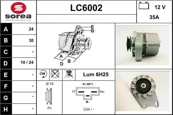 Sera LC6002 - Генератор autocars.com.ua