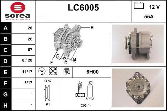 Sera LC6005 - Генератор autodnr.net