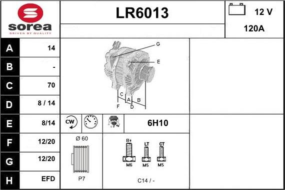 Sera LR6013 - Генератор autodnr.net