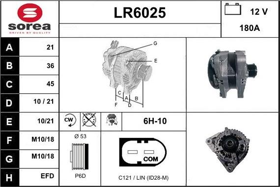 Sera LR6025 - Генератор autocars.com.ua