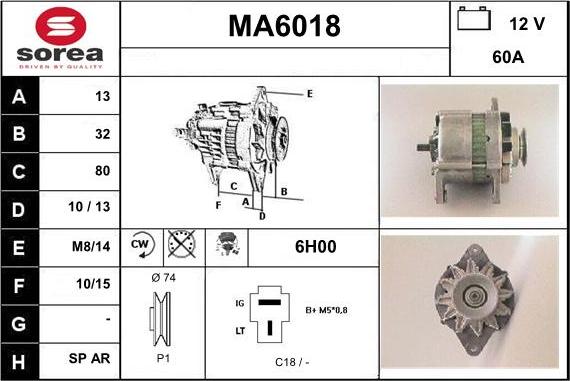 Sera MA6018 - Генератор autodnr.net