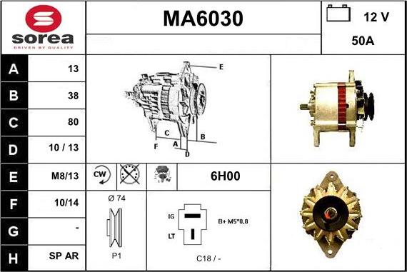 Sera MA6030 - Генератор autodnr.net