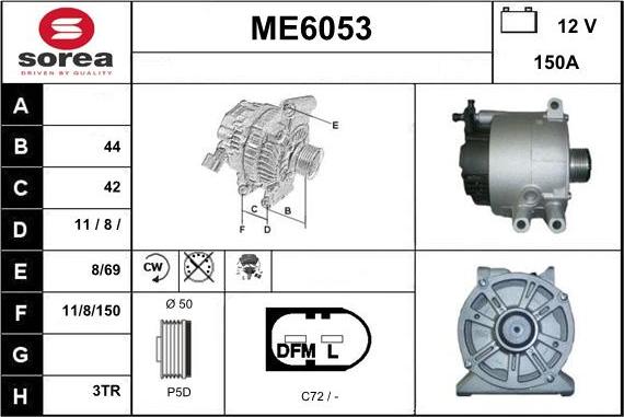 Sera ME6053 - Генератор autocars.com.ua