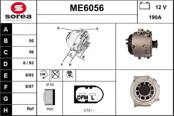 Sera ME6056 - Генератор autocars.com.ua