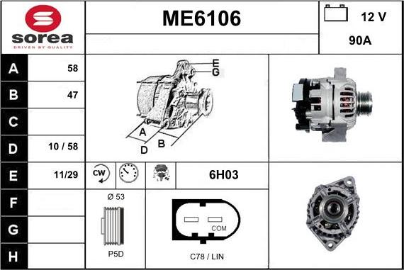 Sera ME6106 - Генератор autodnr.net