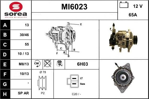 Sera MI6023 - Генератор autocars.com.ua