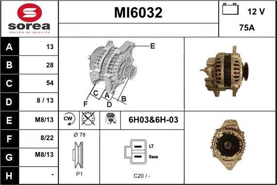 Sera MI6032 - Генератор autodnr.net