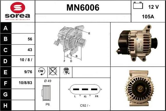 Sera MN6006 - Генератор autodnr.net