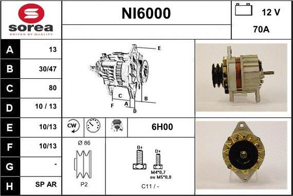 Sera NI6000 - Генератор autocars.com.ua