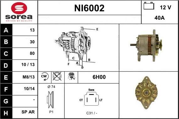 Sera NI6002 - Генератор autodnr.net