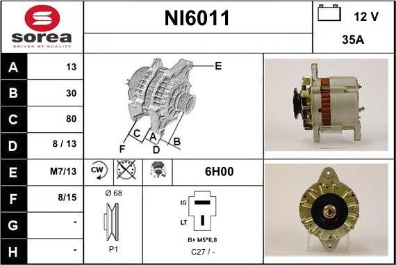 Sera NI6011 - Генератор autodnr.net