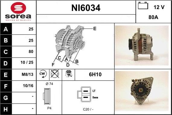 Sera NI6034 - Генератор autodnr.net