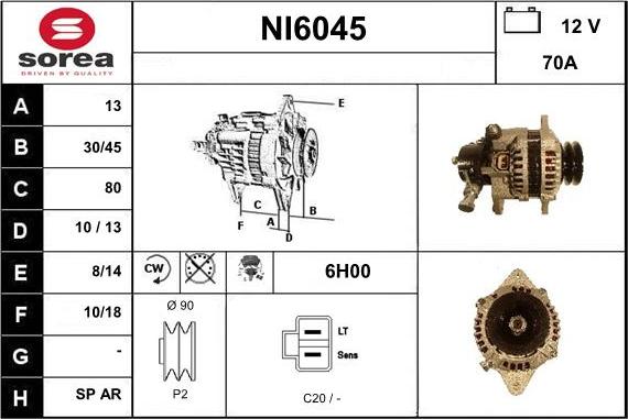 Sera NI6045 - Генератор autodnr.net