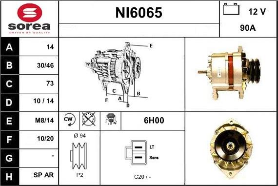 Sera NI6065 - Генератор autocars.com.ua