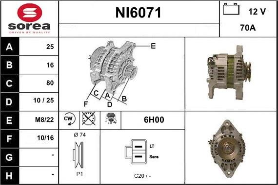 Sera NI6071 - Генератор autodnr.net