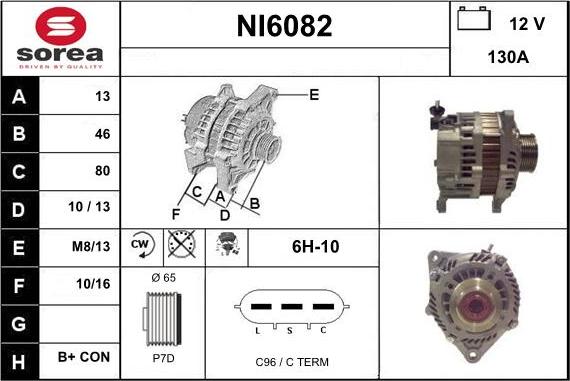 Sera NI6082 - Генератор autocars.com.ua