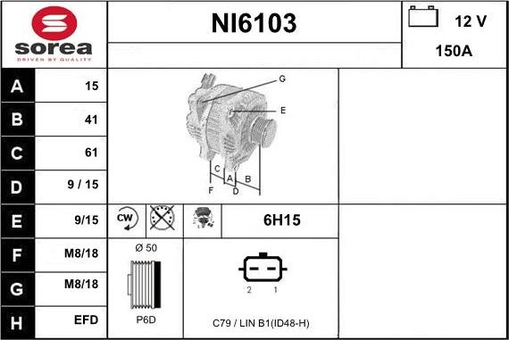 Sera NI6103 - Генератор autocars.com.ua