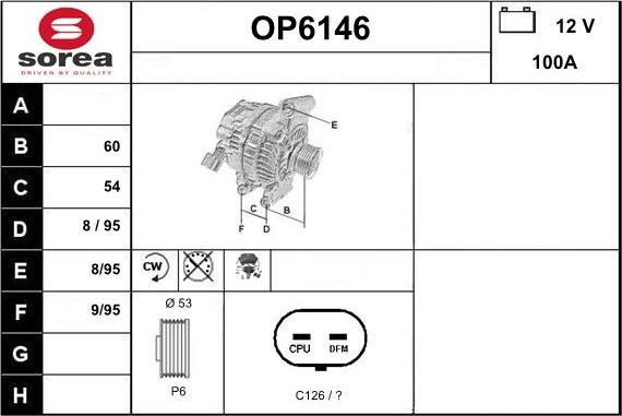 Sera OP6146 - Генератор autocars.com.ua