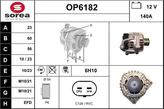 Sera OP6182 - Генератор autocars.com.ua