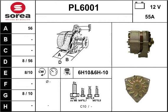 Sera PL6001 - Генератор autocars.com.ua