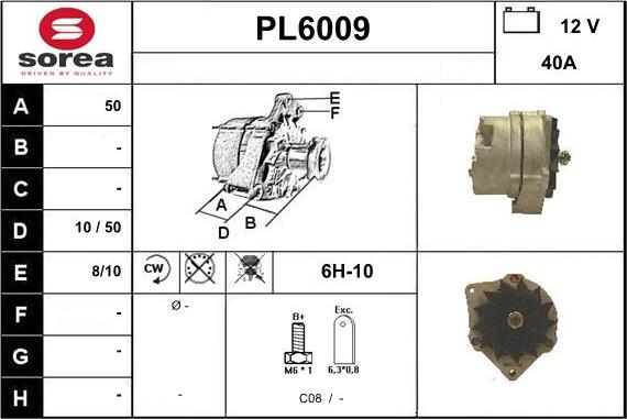 Sera PL6009 - Генератор autocars.com.ua