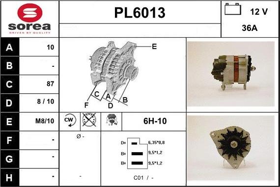 Sera PL6013 - Генератор autocars.com.ua